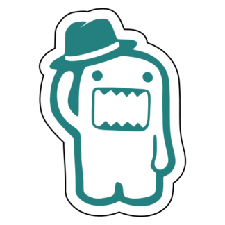 Domo Sticker (Turquoise)
